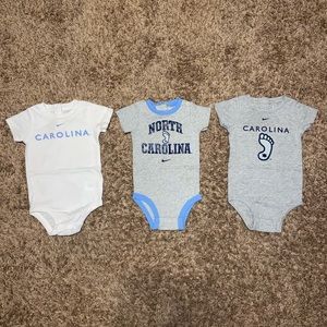 Carolina Tarheels Baby Onsies